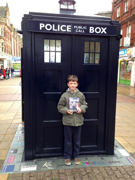 Back in Boscombe with my trusty encyclopedia.