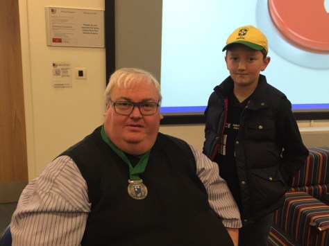 Me with Simon Fisher-Becker.