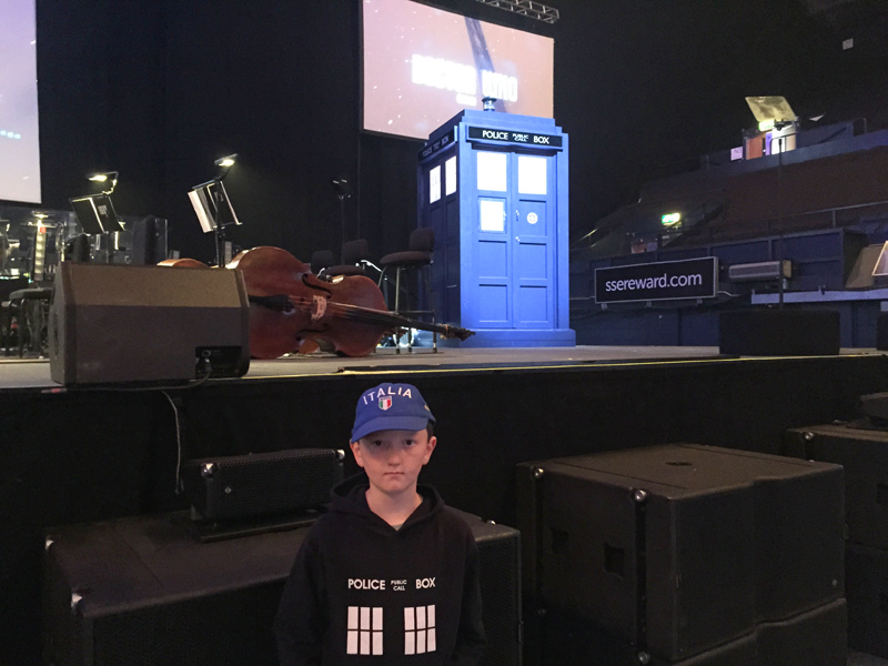 Doctor Who Symphonic Spectacular TARDIS