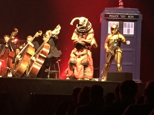 The Teller at the Doctor Who Symphonic Spectacular