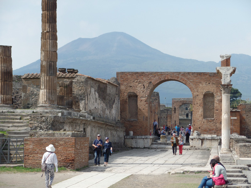 Overlooked by Vesuvius