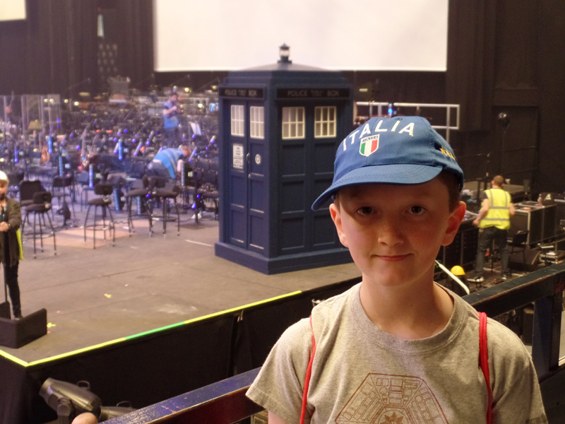 Doctor Who Symphonic Spectacular TARDIS