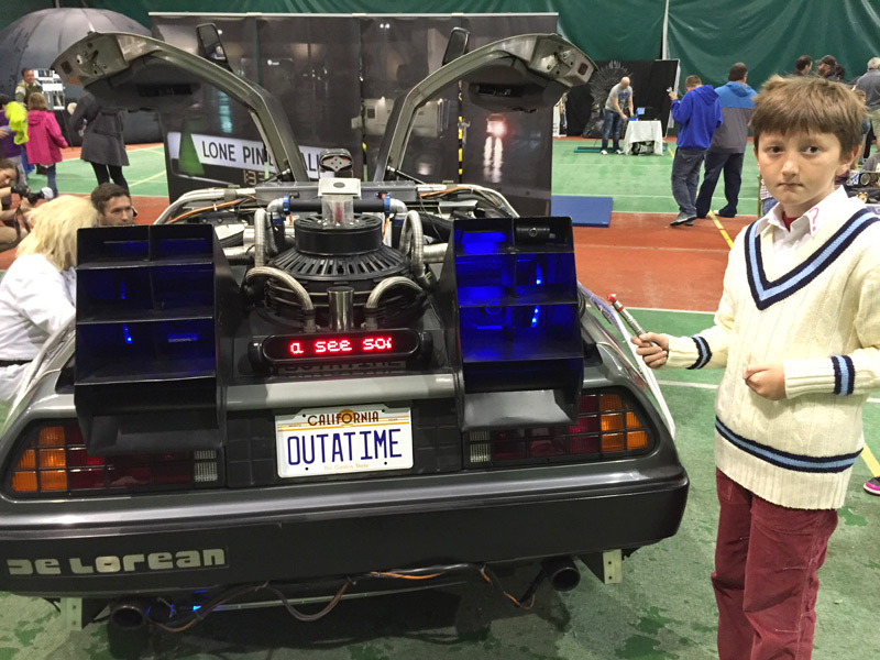 Back to the Future Delorean