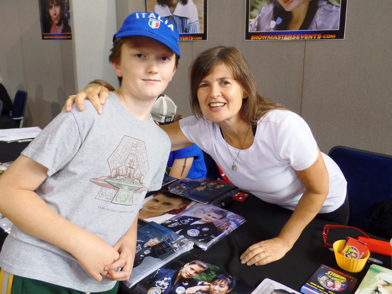 Tom and Sophie Aldred