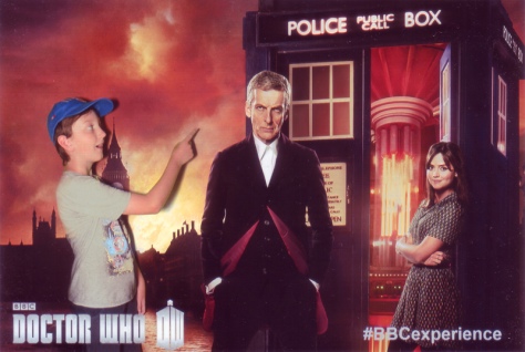 The Doctor and Clara at Make It Digital