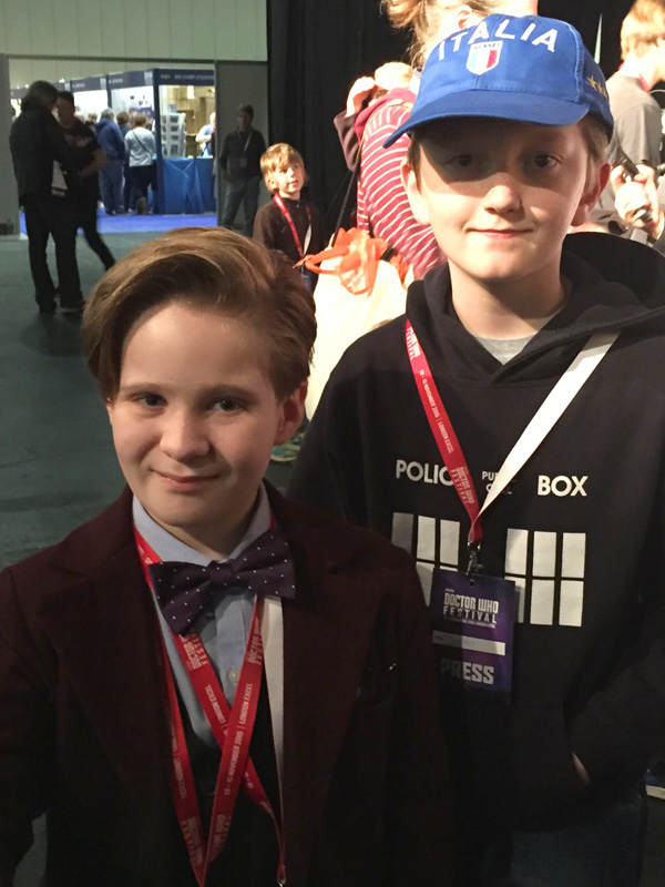 Tom Project Indigo meets Mini Matt Smith