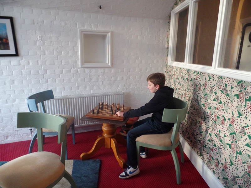 The Games Room at No Man's Fort