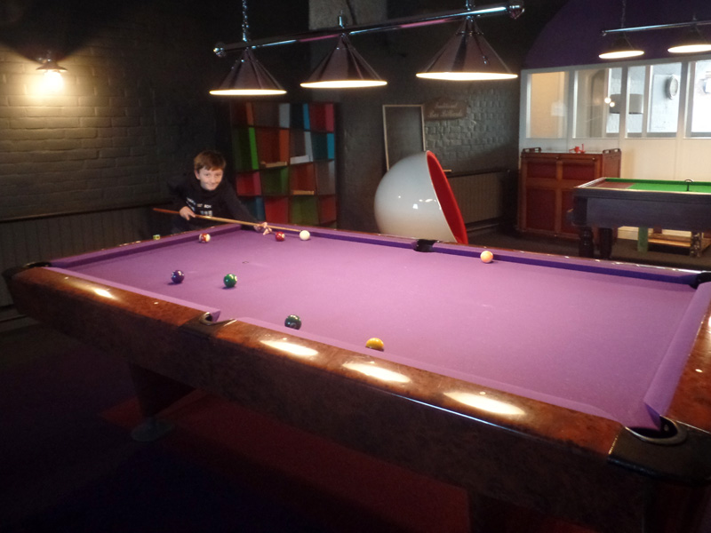 The Pool Room at No Man's Fort