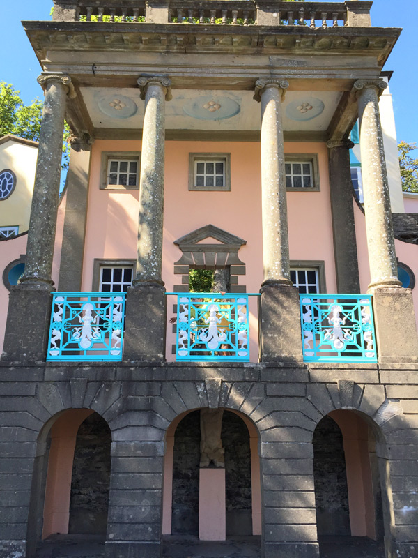 The Fourth Doctor's execution spot in Portmeirion