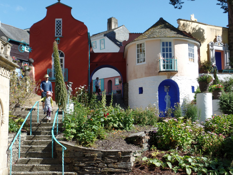 The house of Number 6 in the Prisoner in Portmeirion