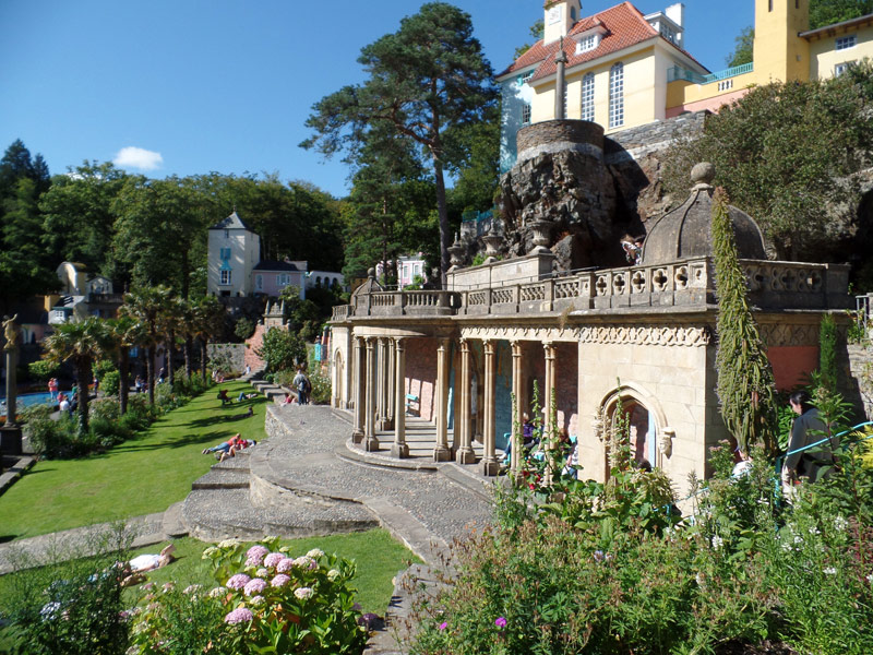 The Bristol Collonade at Portmeirion