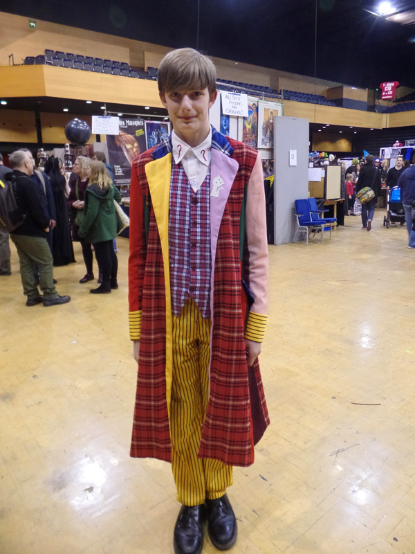 Sixth Doctor Cosplay at Film & Comic Con Bournemouth