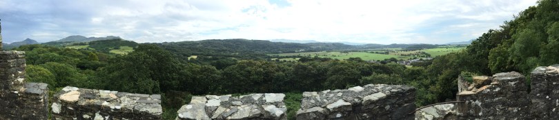 A panoramic shot of the Eye of Orion aka Plas Brondanw