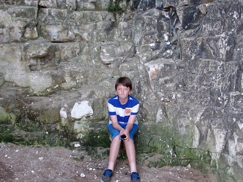 Tom Project Indigo visits Doctor Who filming location Botany Bay in Kent