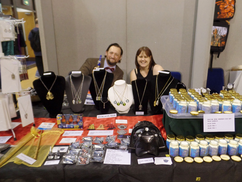 Dottie's Chartms at Film & Comic Con Bournemouth